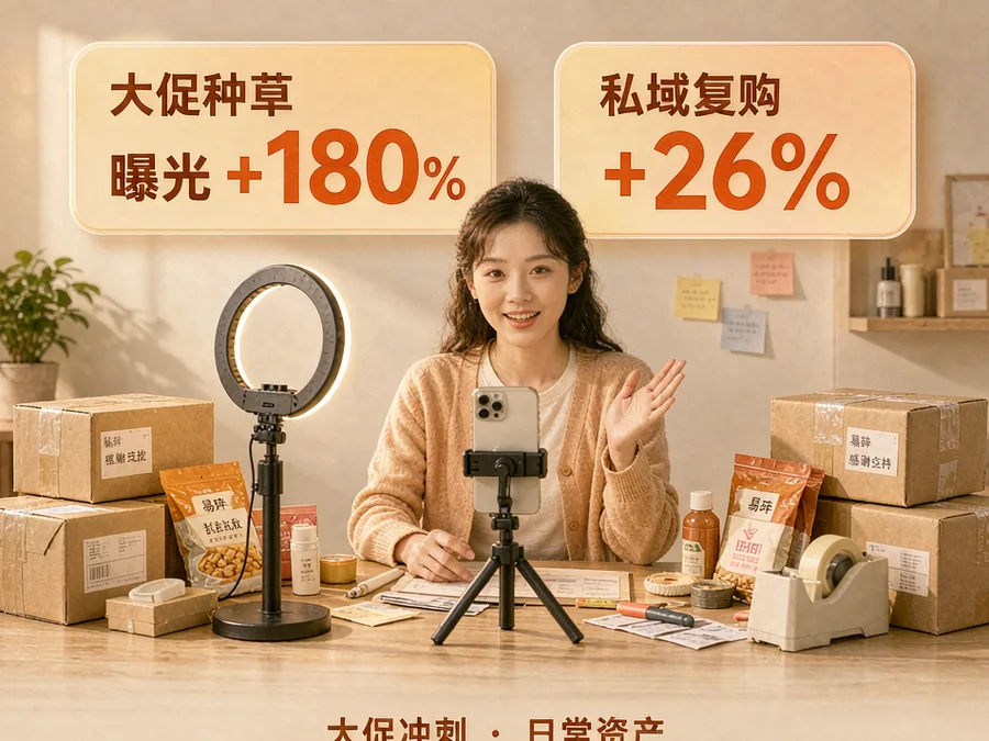 电商品牌行业内容营销路径配图