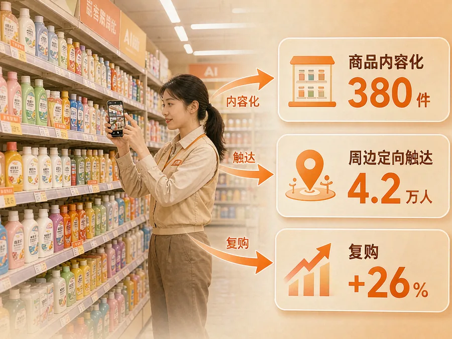 零售品牌行业内容营销路径配图